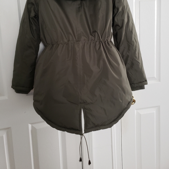 NWOT!  TOTES Anorak Hi-Lo Coat - Picture 3 of 5